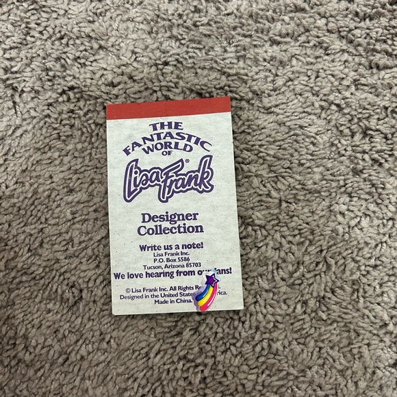 GUC Lisa Frank Casey Dog Small Notepad - Picture 3 of 8